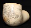 Soldiers Eagle Carved Pipe
